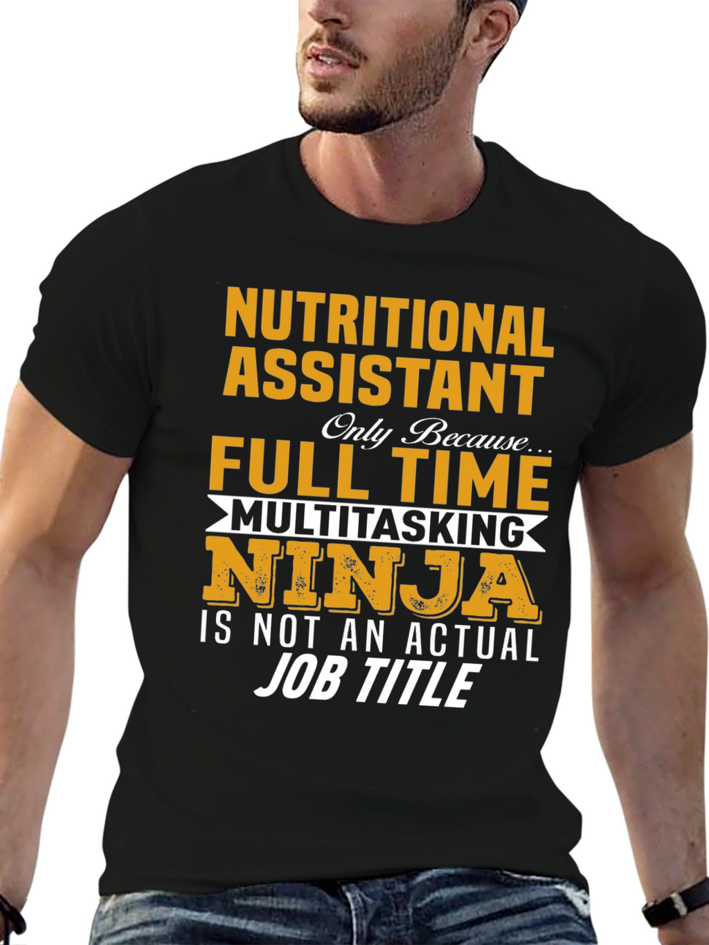 Nutritional Assistant Full Time Ninja T-Shirt