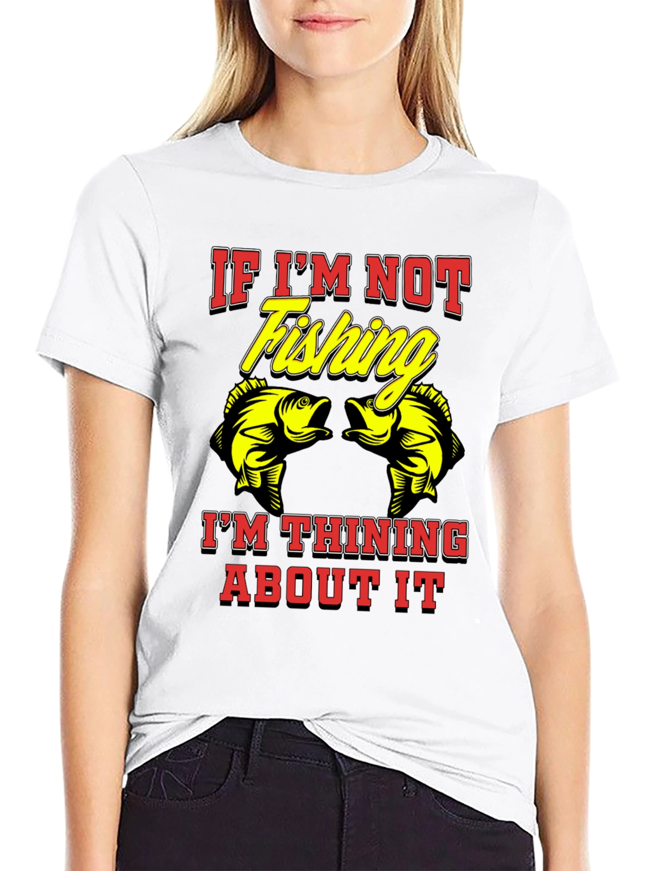 Fishing T-Shirt - If Im Not Fishing Graphic Tee