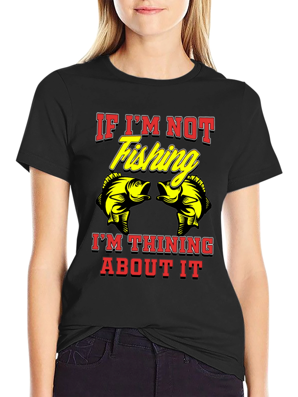 Fishing T-Shirt - If Im Not Fishing Graphic Tee