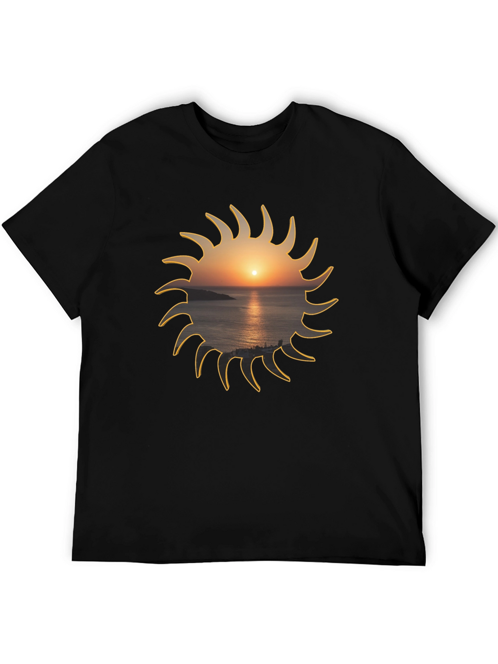 Sunset Horizon Graphic T-Shirt