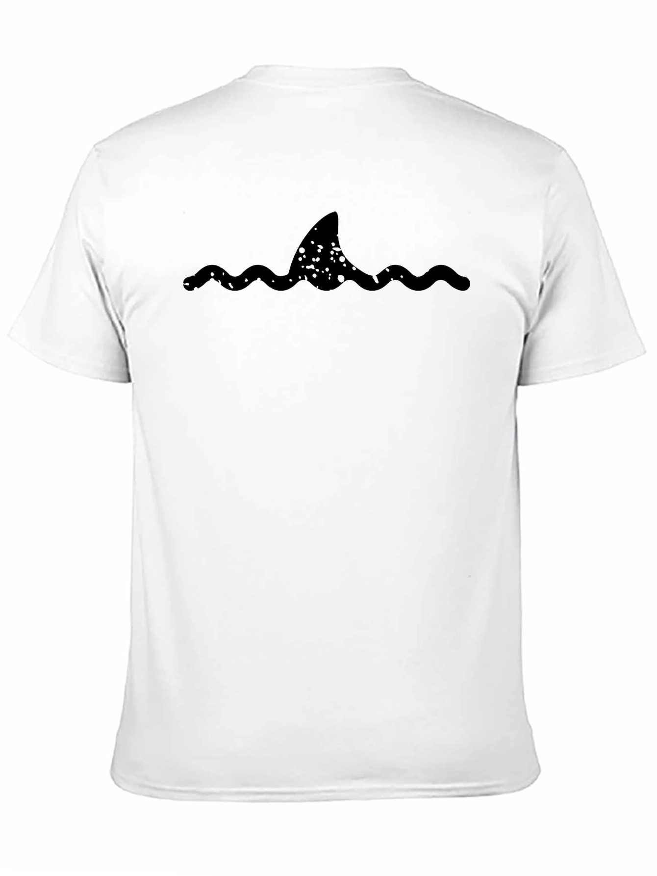 Shark Fin Tee - Minimalist Graphic T-Shirt