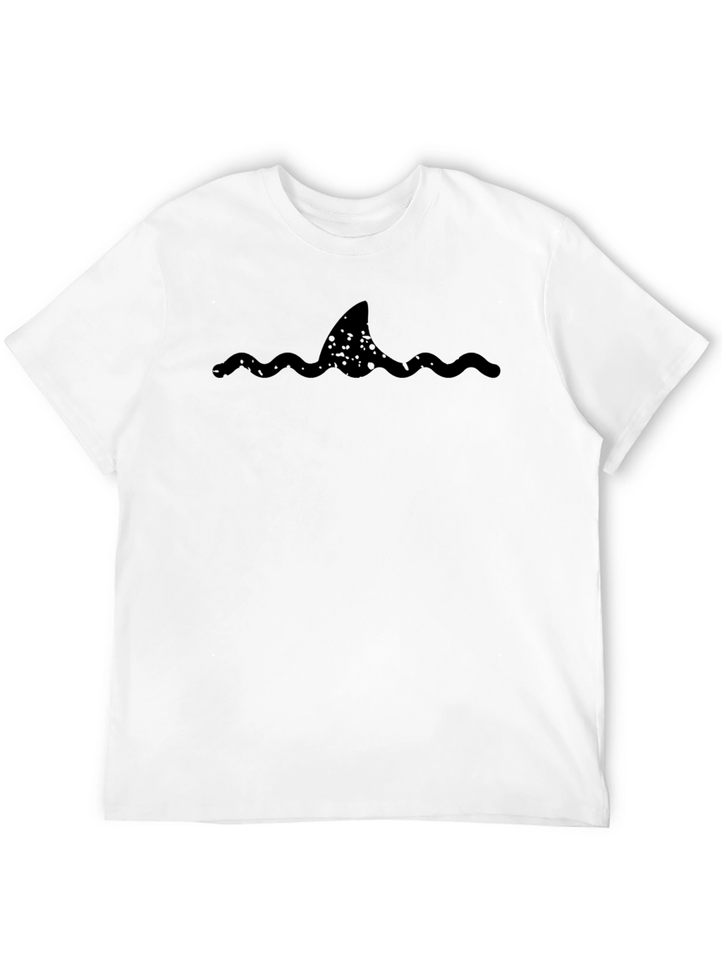 Shark Fin Tee - Minimalist Graphic T-Shirt