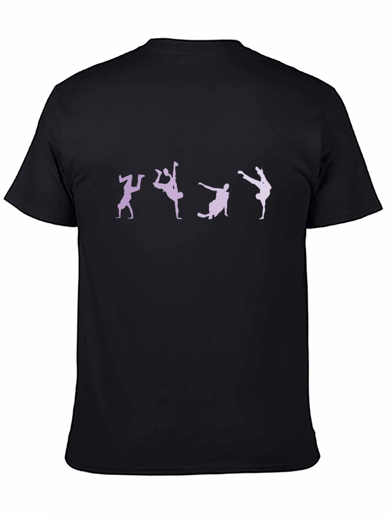 Cool Breakdance Graphic Tee - Black
