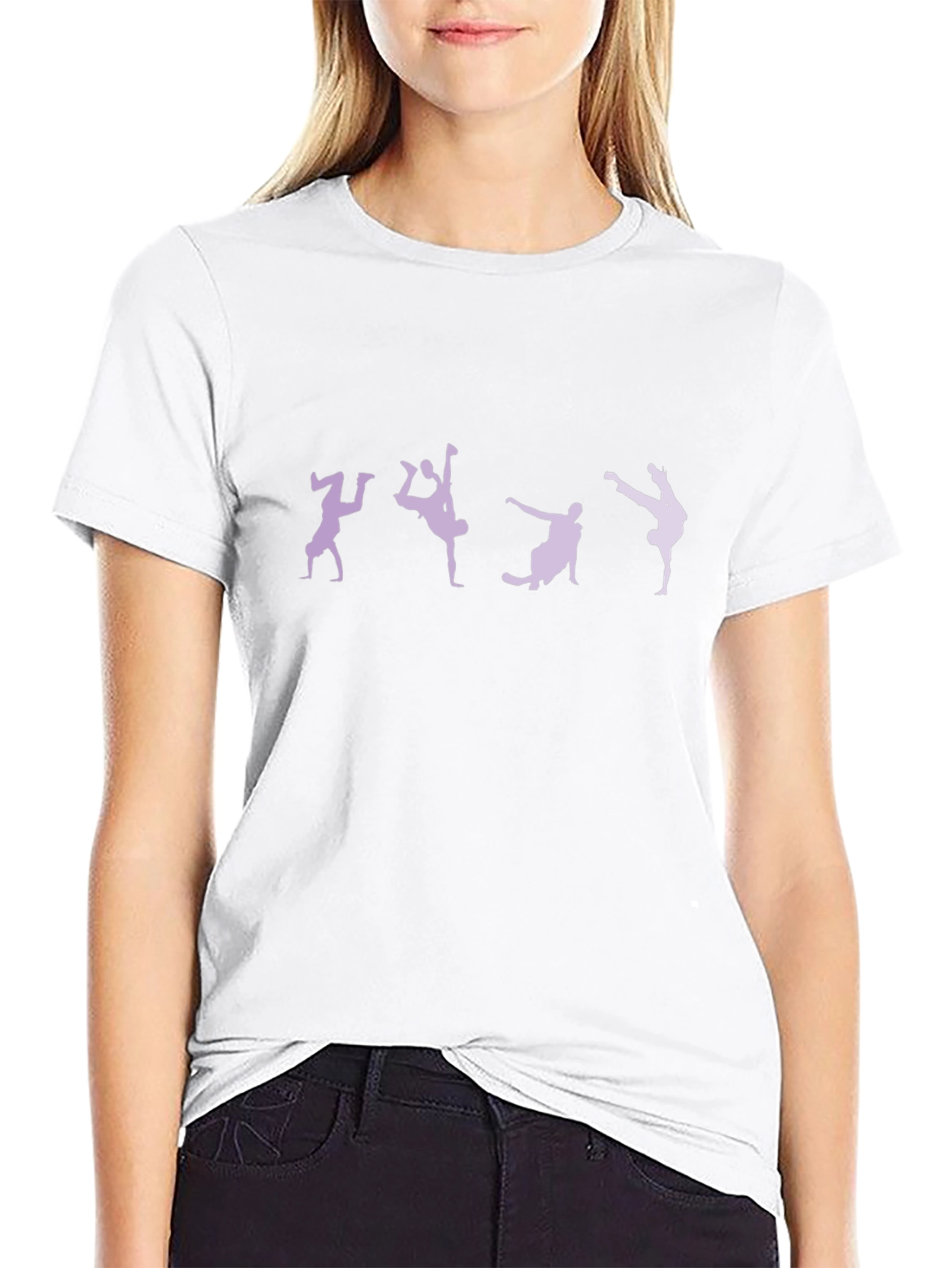 Cool Breakdance Graphic Tee - Black