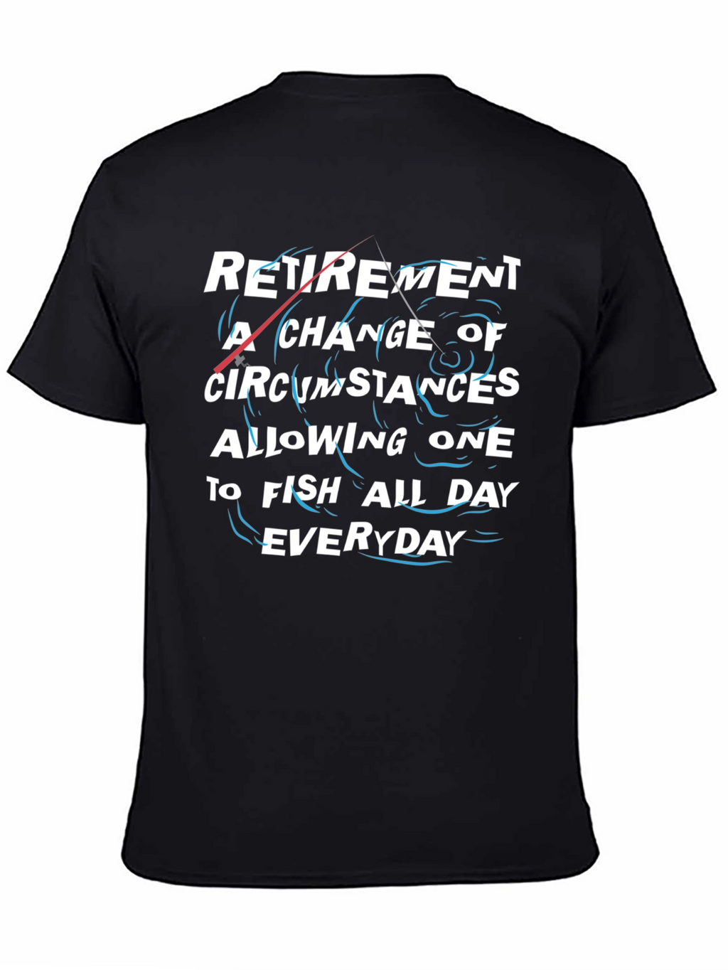 Retirement Fishing T-Shirt Funny Gift