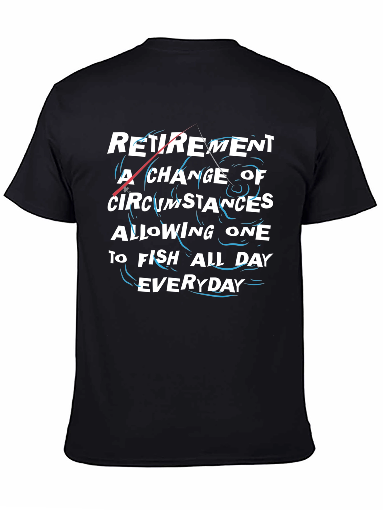 Retirement Fishing T-Shirt Funny Gift