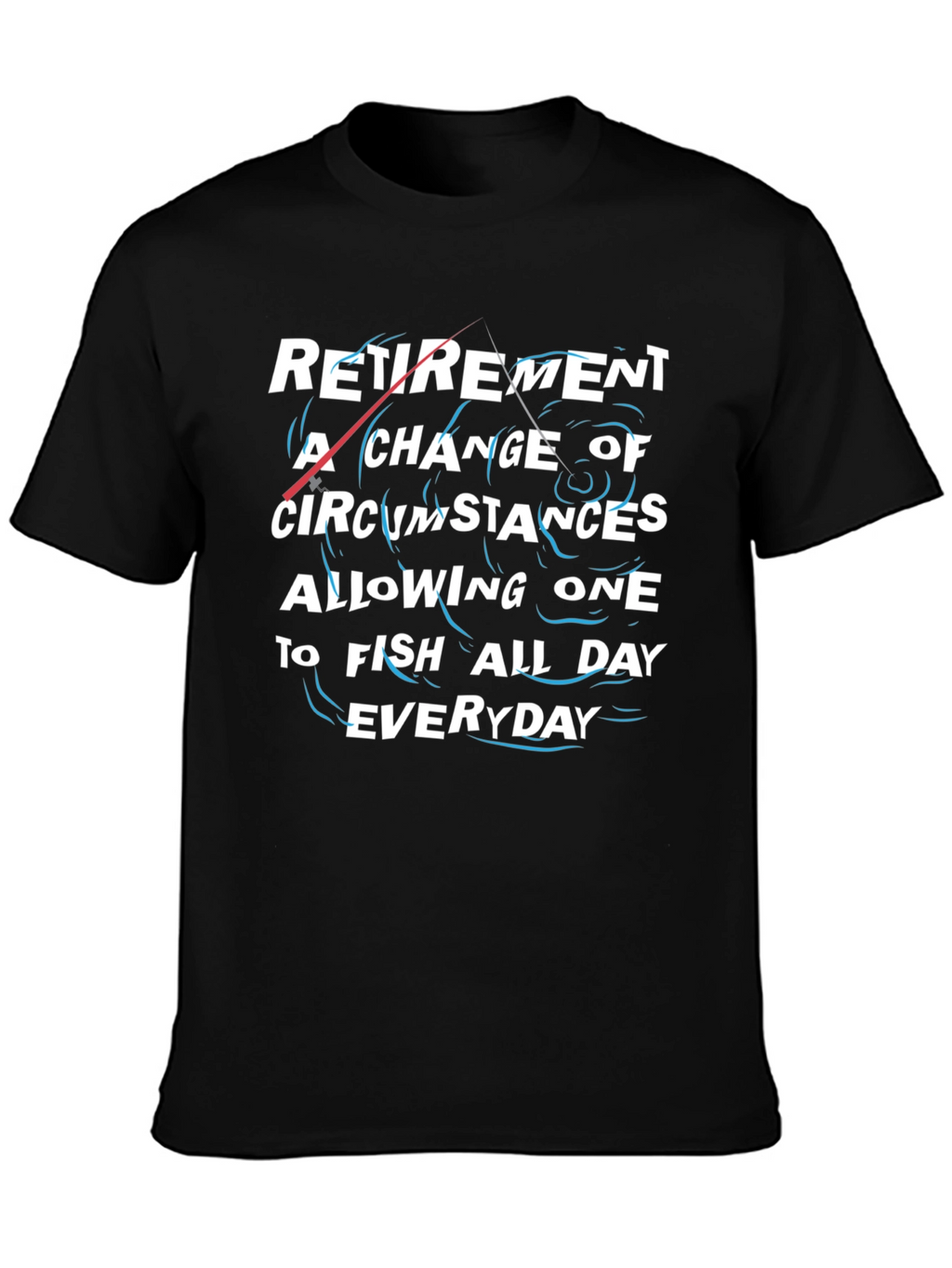 Retirement Fishing T-Shirt Funny Gift