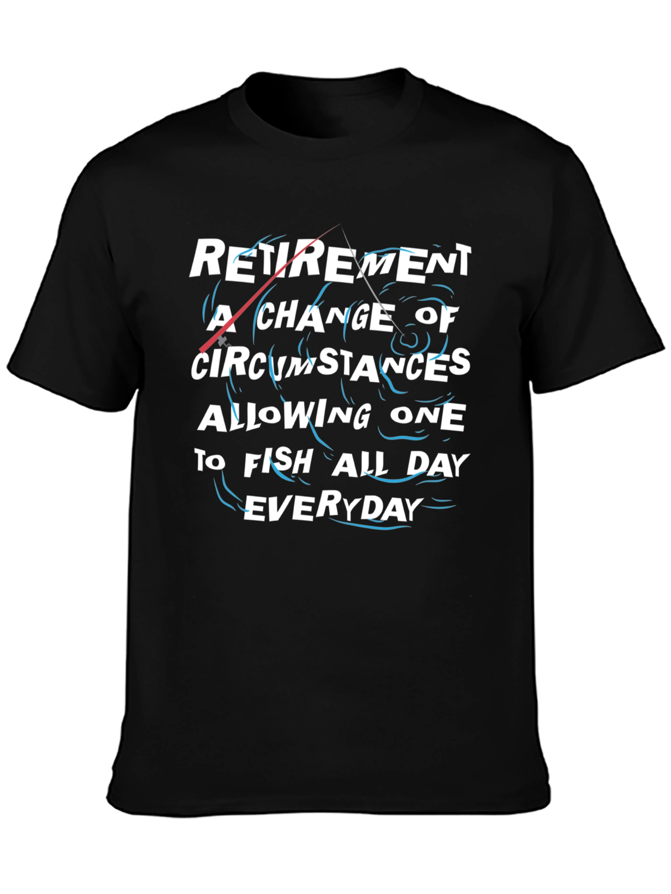 Retirement Fishing T-Shirt Funny Gift