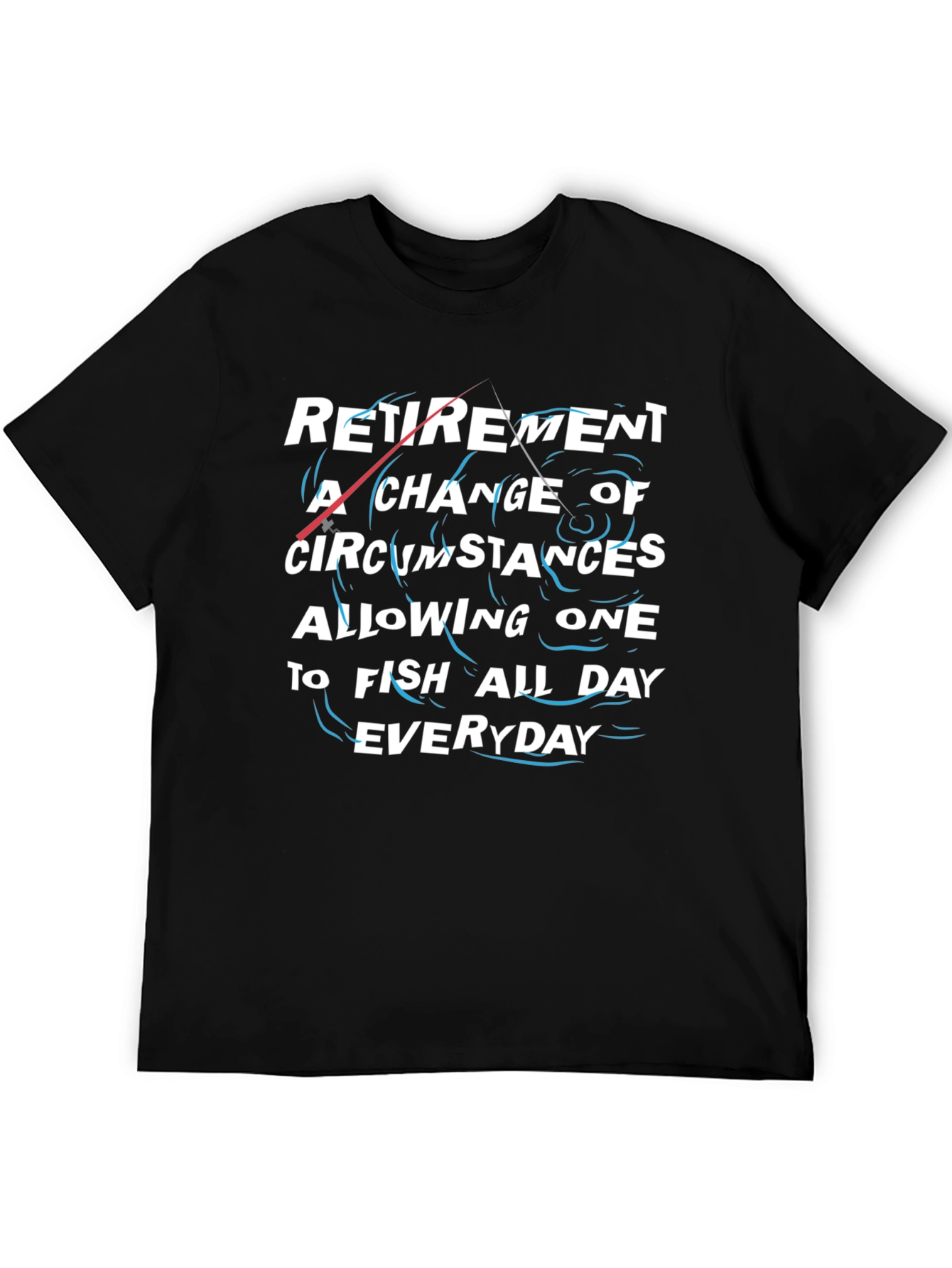Retirement Fishing T-Shirt Funny Gift