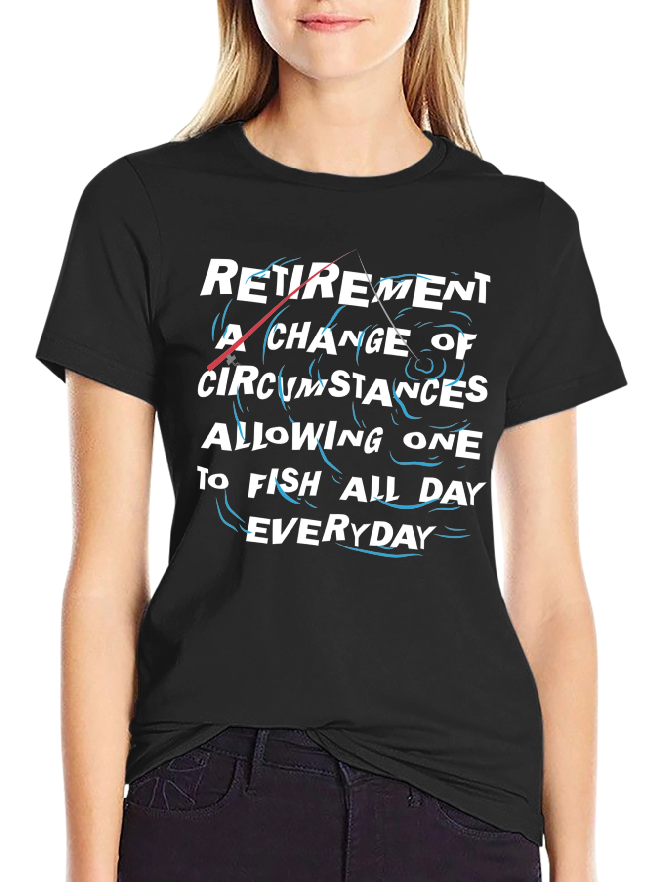 Retirement Fishing T-Shirt Funny Gift