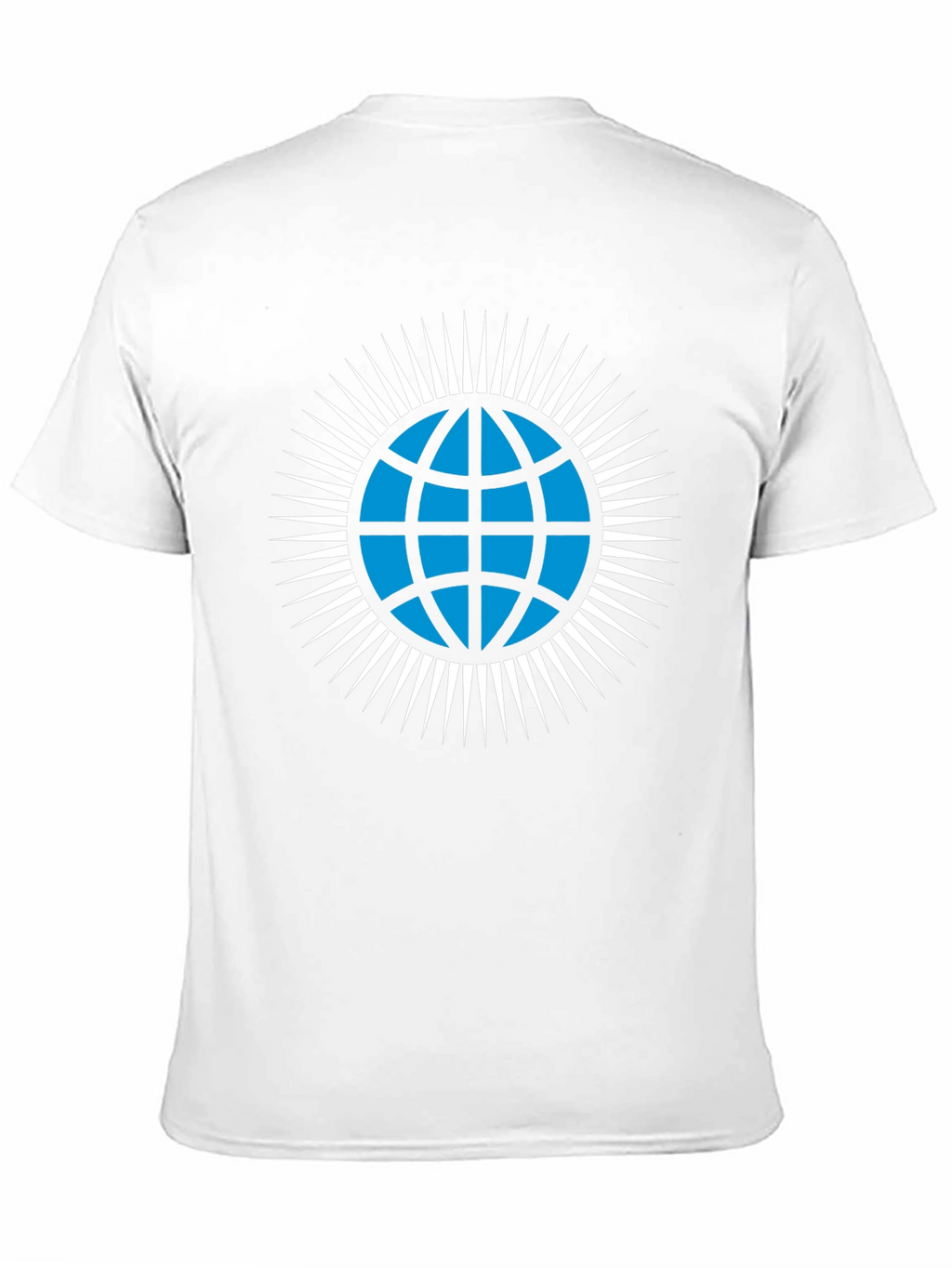 Globe Icon Graphic T-Shirt - Modern Style
