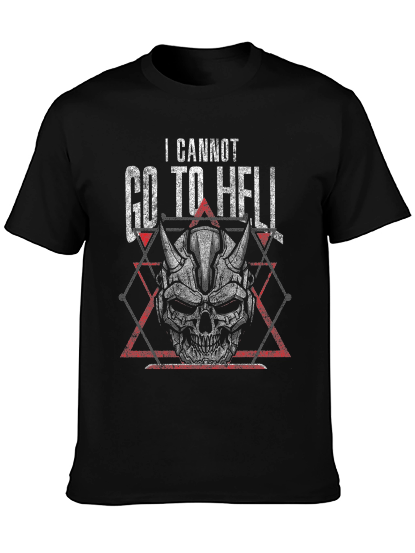 I Cannot Go To Hell Skull T-Shirt