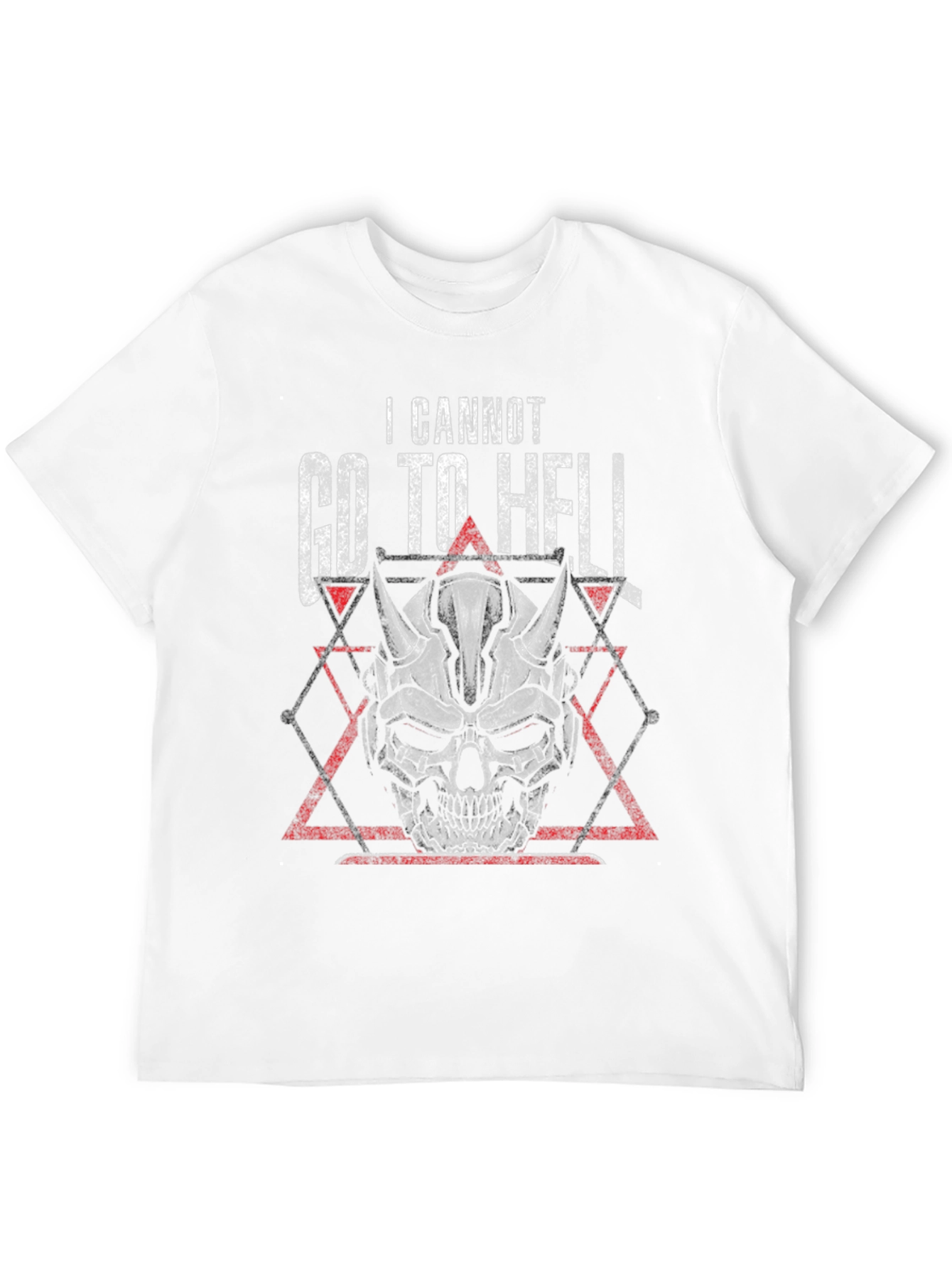 I Cannot Go To Hell Skull T-Shirt