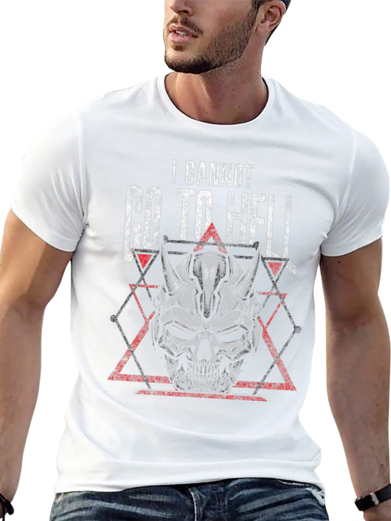 I Cannot Go To Hell Skull T-Shirt