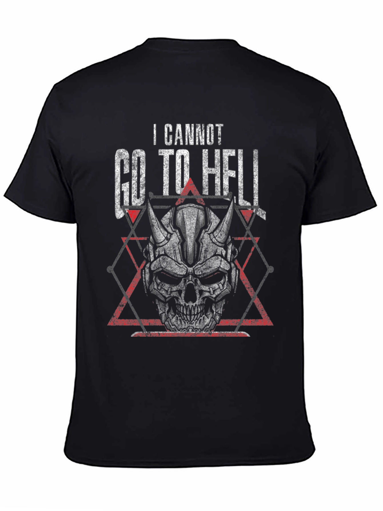 I Cannot Go To Hell Skull T-Shirt
