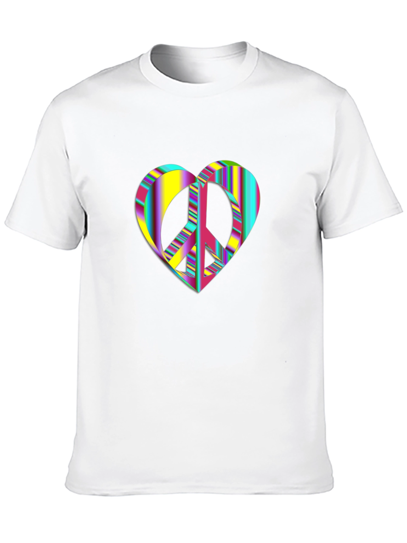 Peace Heart Graphic T-Shirt