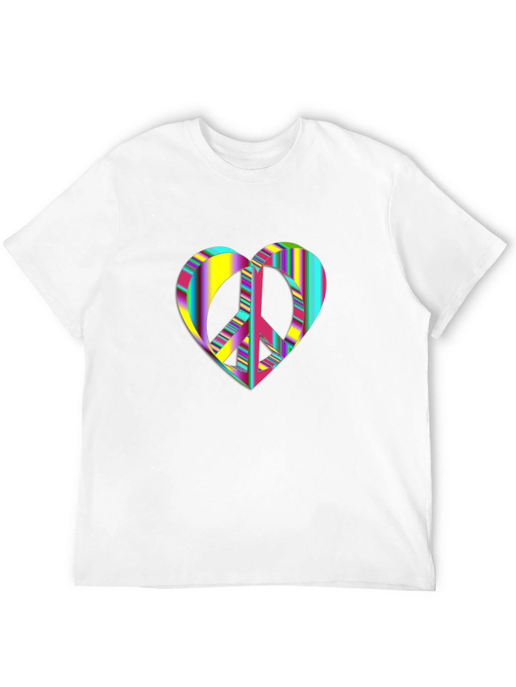 Peace Heart Graphic T-Shirt