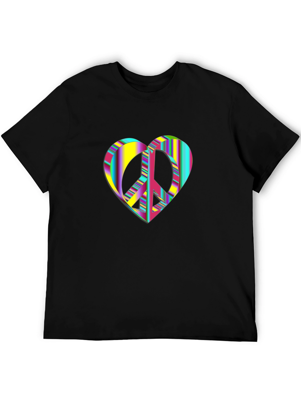 Peace Heart Graphic T-Shirt