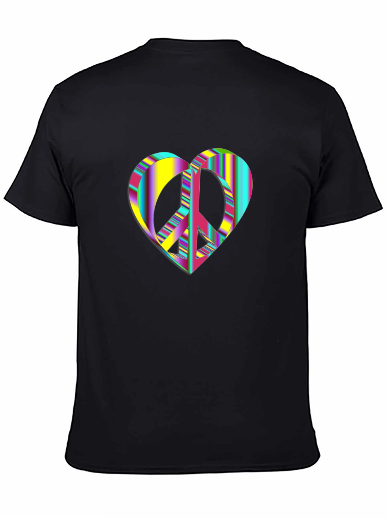 Peace Heart Graphic T-Shirt