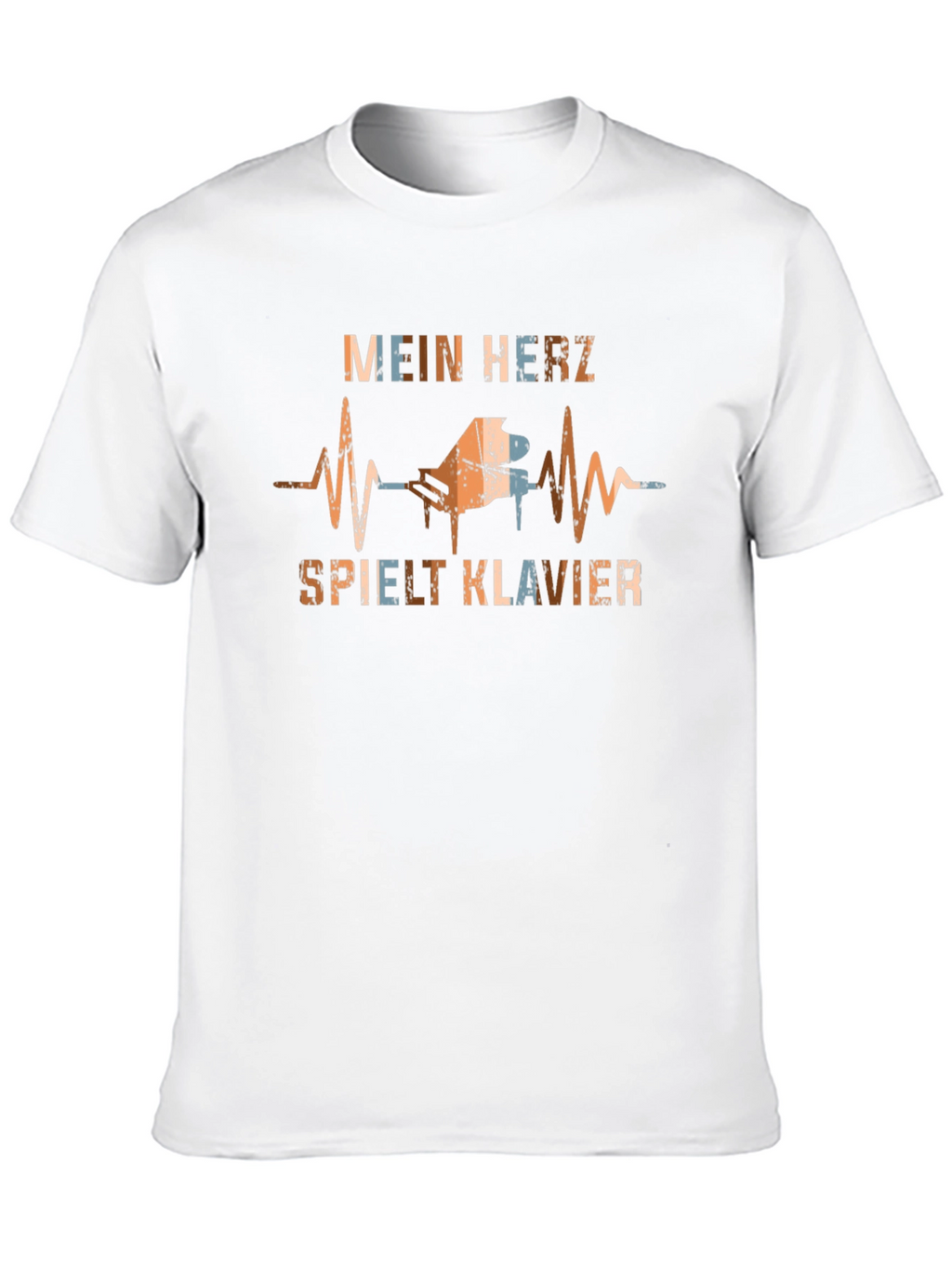 Mein Herz Spielt Klavier Graphic Tee