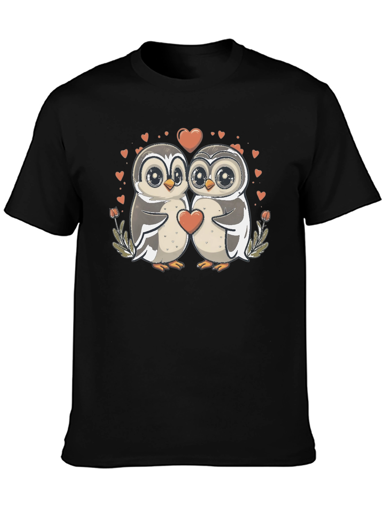 Owl Love T-Shirt: Cute Valentines Graphic Tee