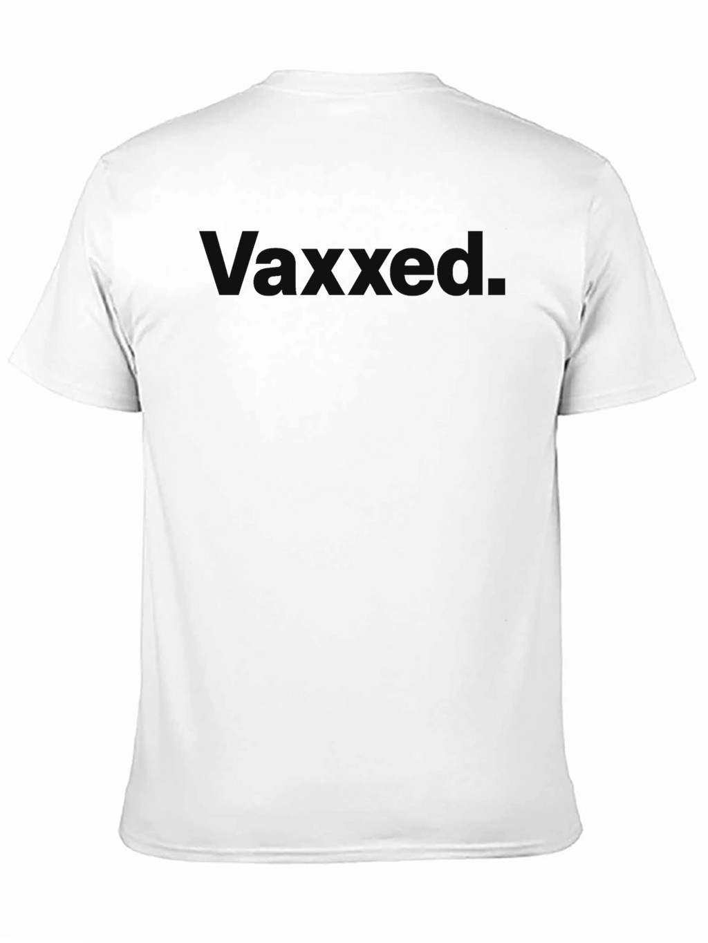 Minimalist Black Vaxxed Graphic Tee