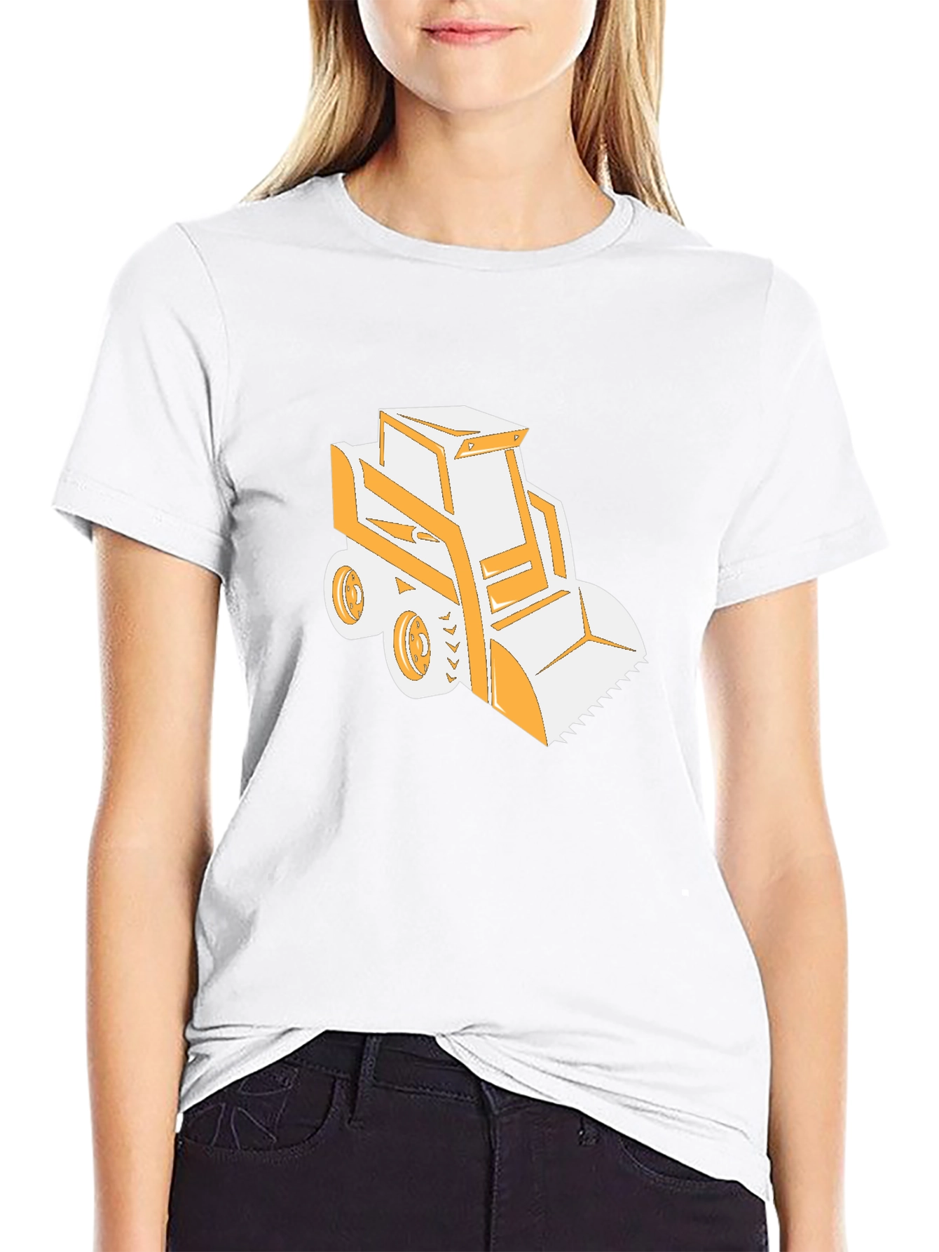Construction Vehicle Graphic Tee