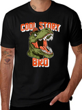 Cool Story Bro Dinosaur T-Shirt - Black