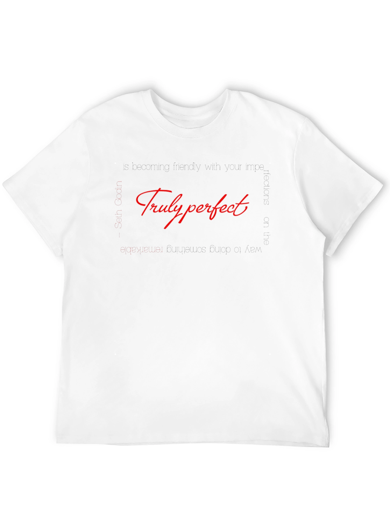 Truly Perfect Black Graphic T-Shirt