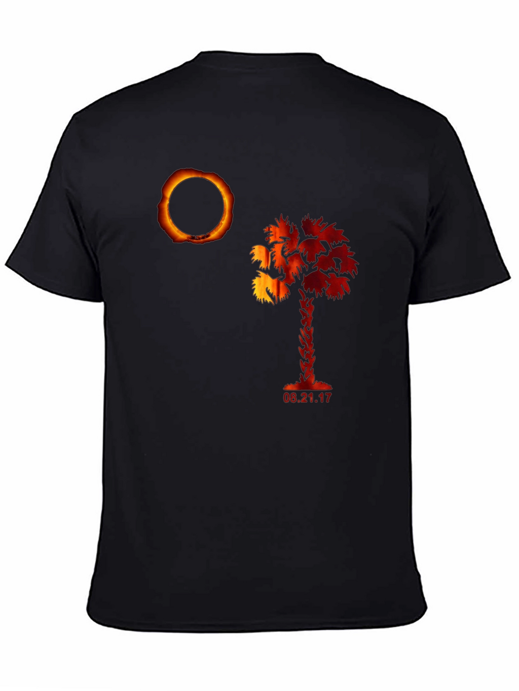 Eclipse Palm Tree Graphic Tee - 2017 Eclipse Shirt