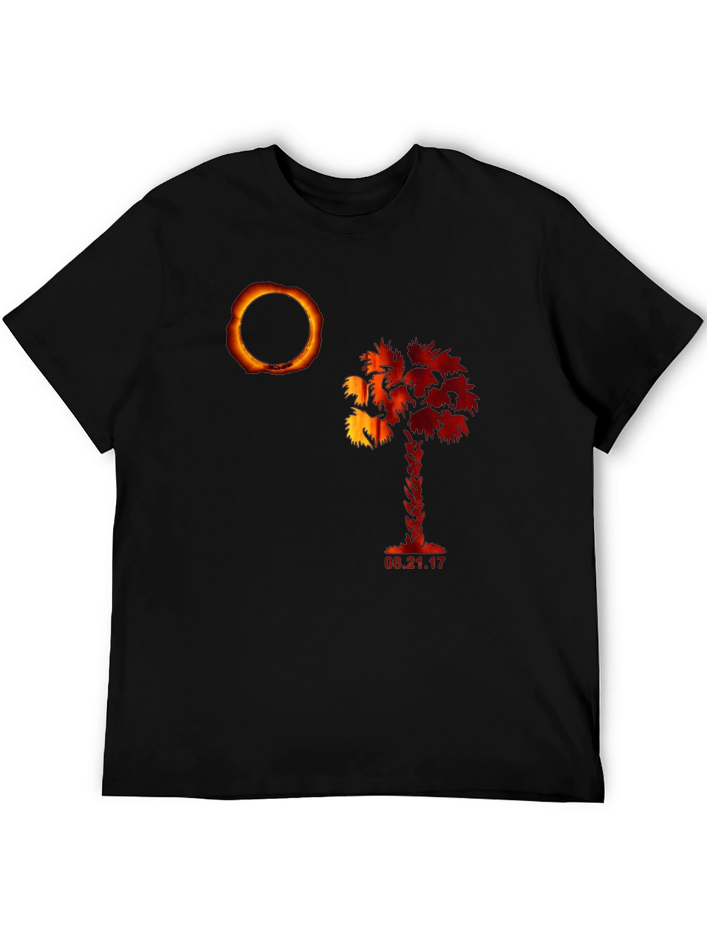 Eclipse Palm Tree Graphic Tee - 2017 Eclipse Shirt