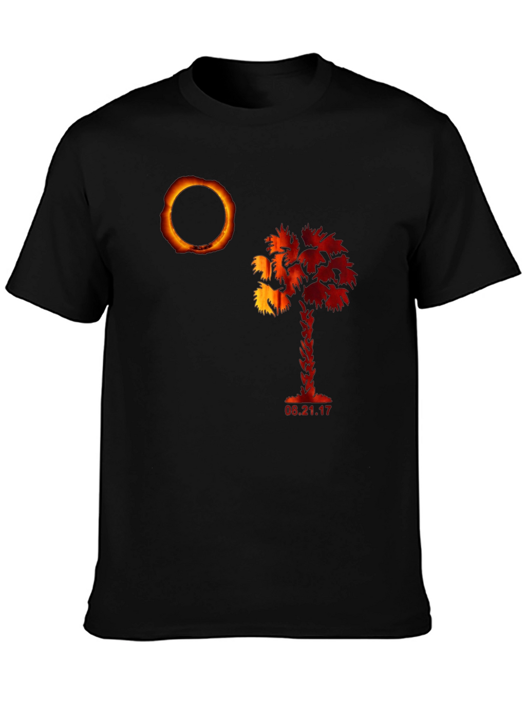 Eclipse Palm Tree Graphic Tee - 2017 Eclipse Shirt
