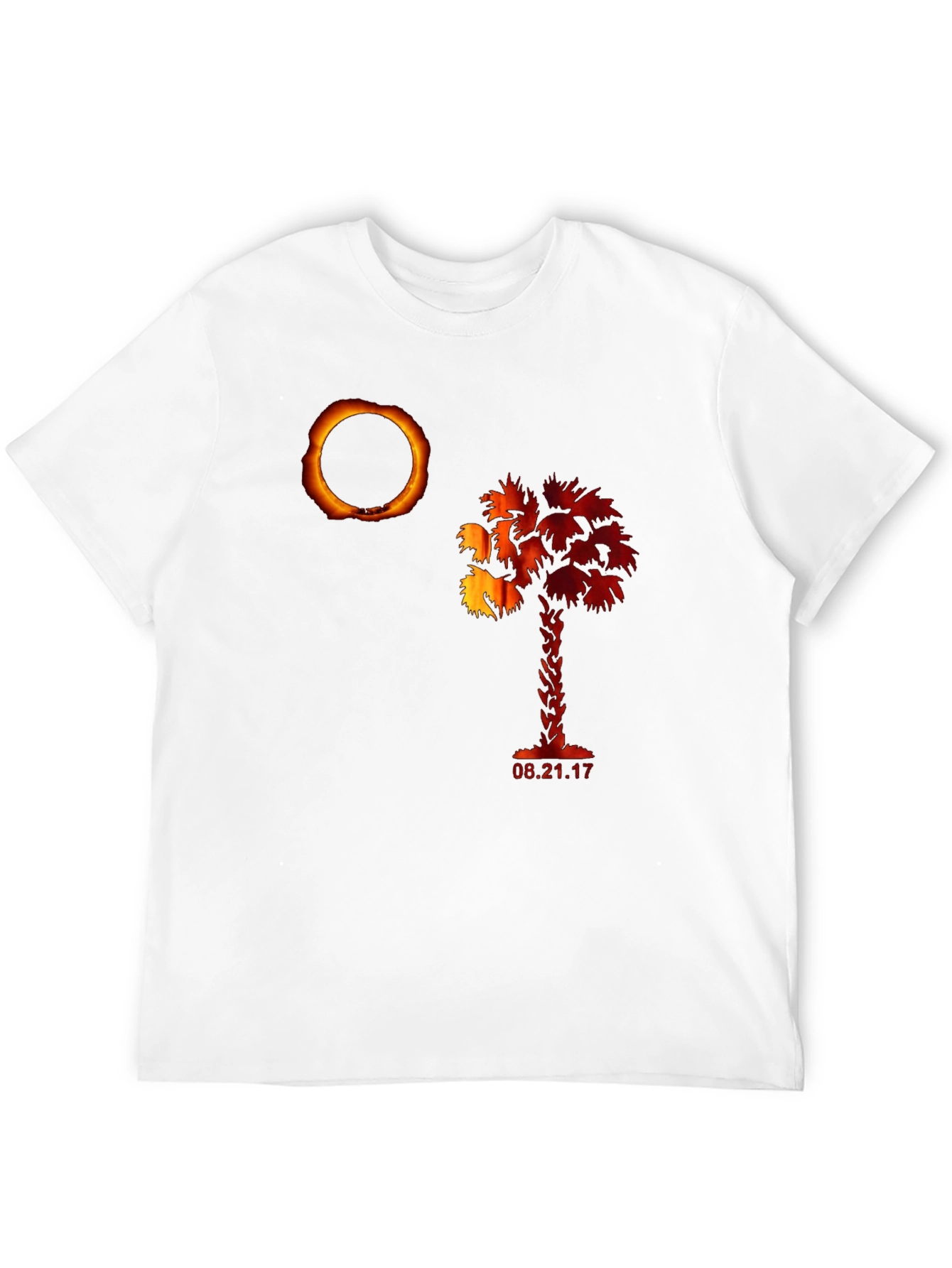 Eclipse Palm Tree Graphic Tee - 2017 Eclipse Shirt