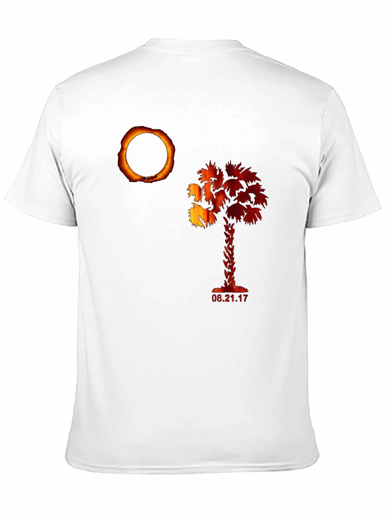 Eclipse Palm Tree Graphic Tee - 2017 Eclipse Shirt