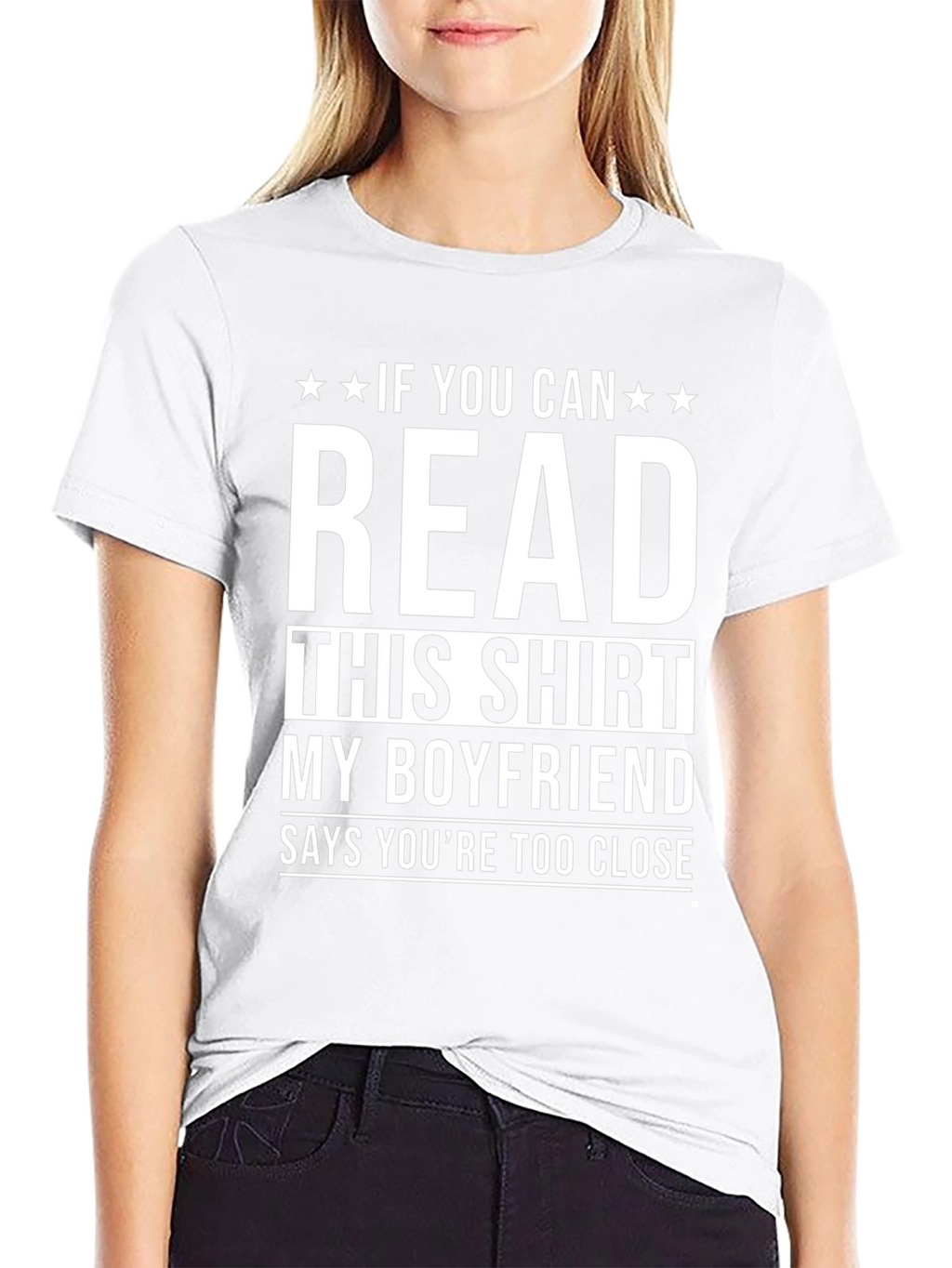 Funny Boyfriend T-Shirt: Read This Shirt!