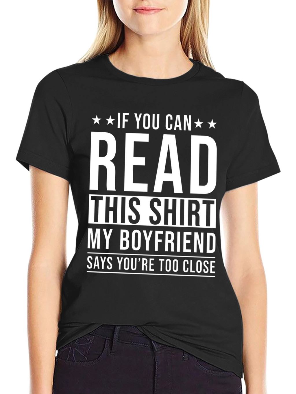 Funny Boyfriend T-Shirt: Read This Shirt!