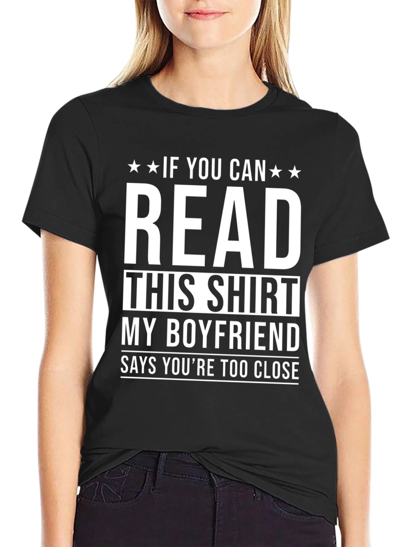 Funny Boyfriend T-Shirt: Read This Shirt!