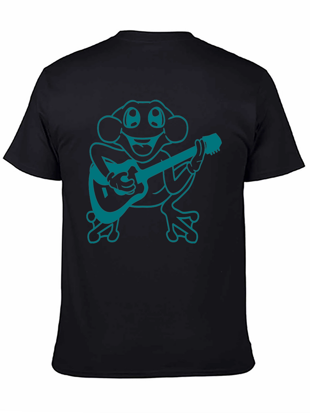 Frog Playing Guitar Graphic T-Shirt