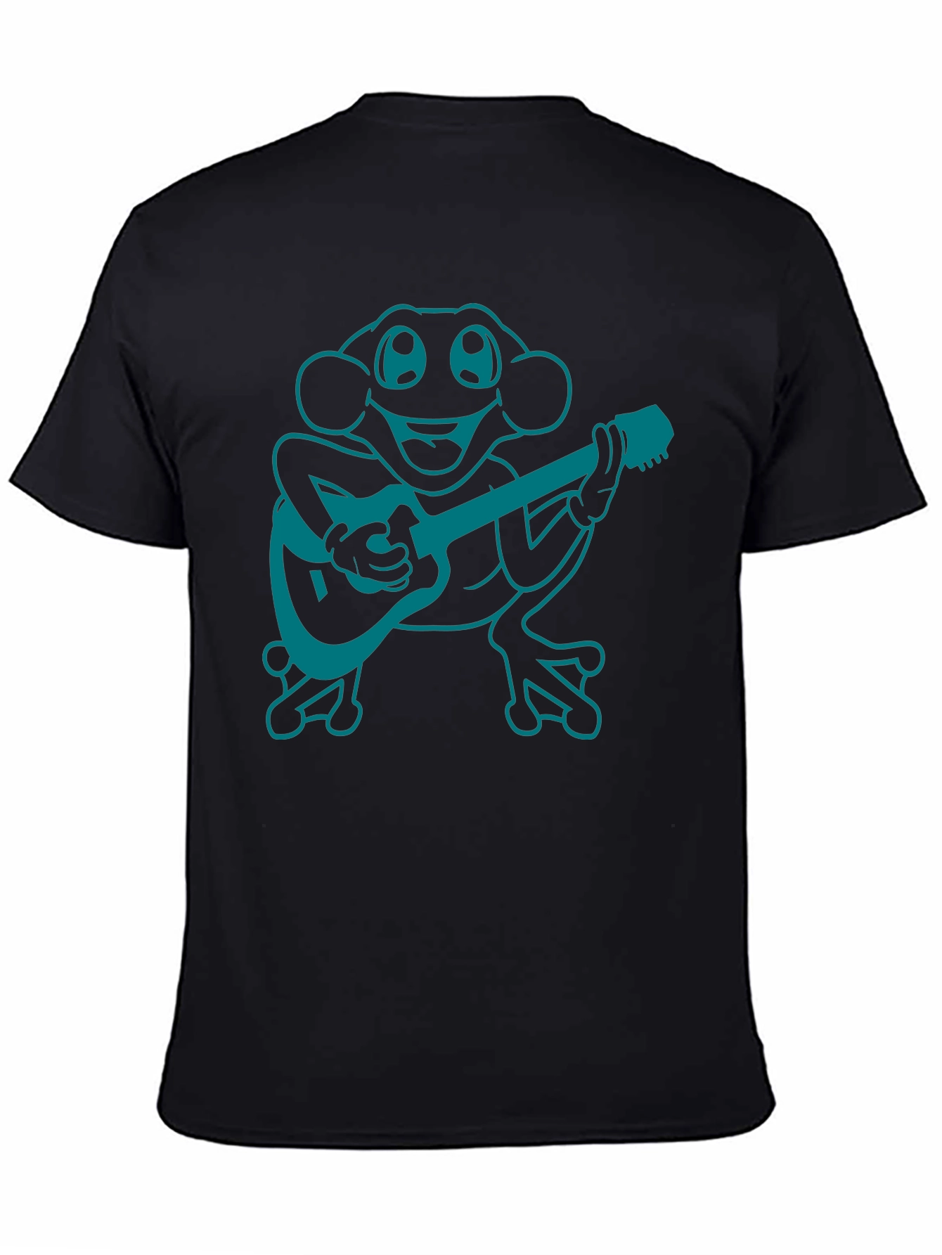 Frog Playing Guitar Graphic T-Shirt