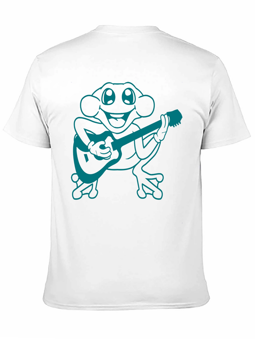 Frog Playing Guitar Graphic T-Shirt