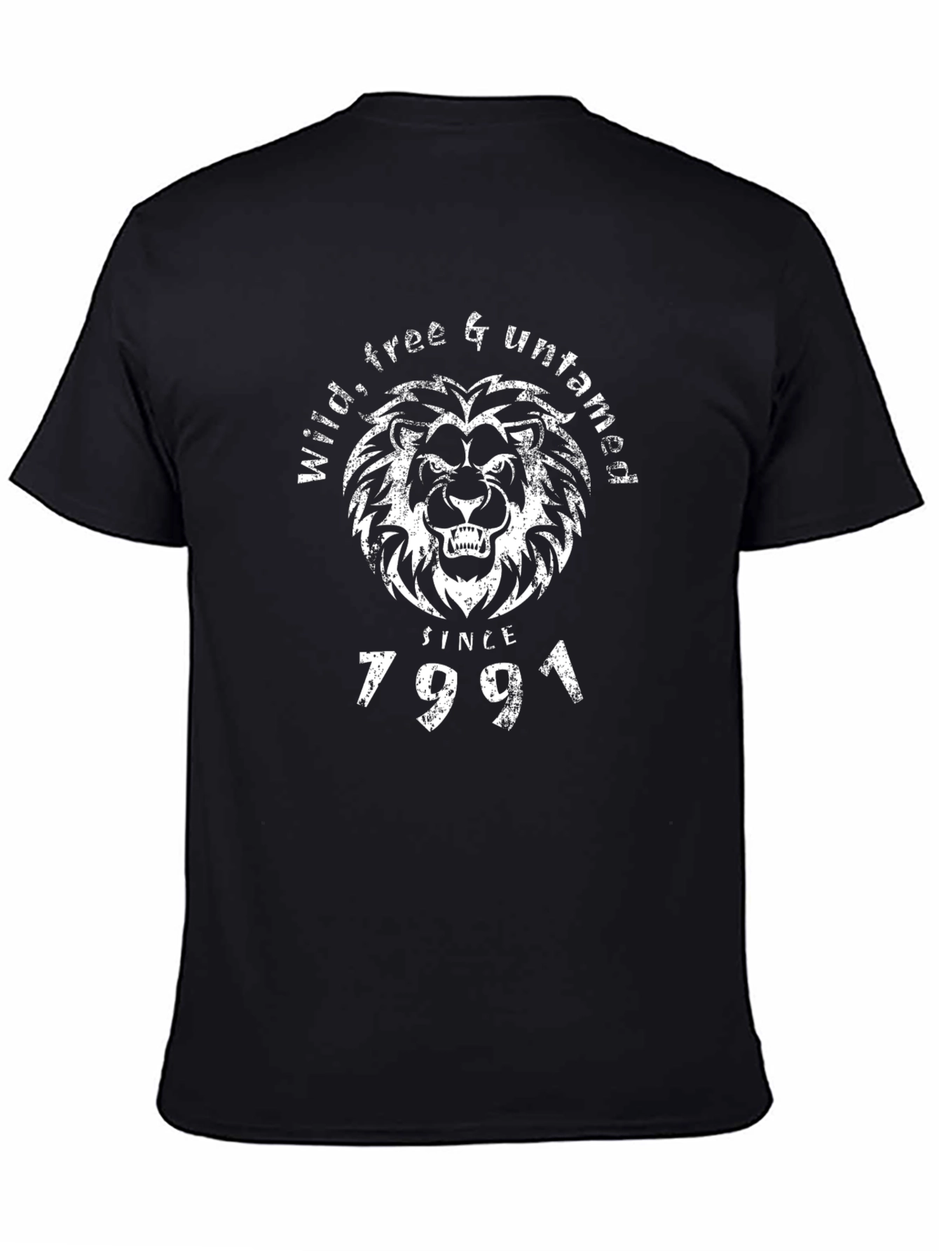 Wild & Untamed Lion Graphic Tee - Since 1991