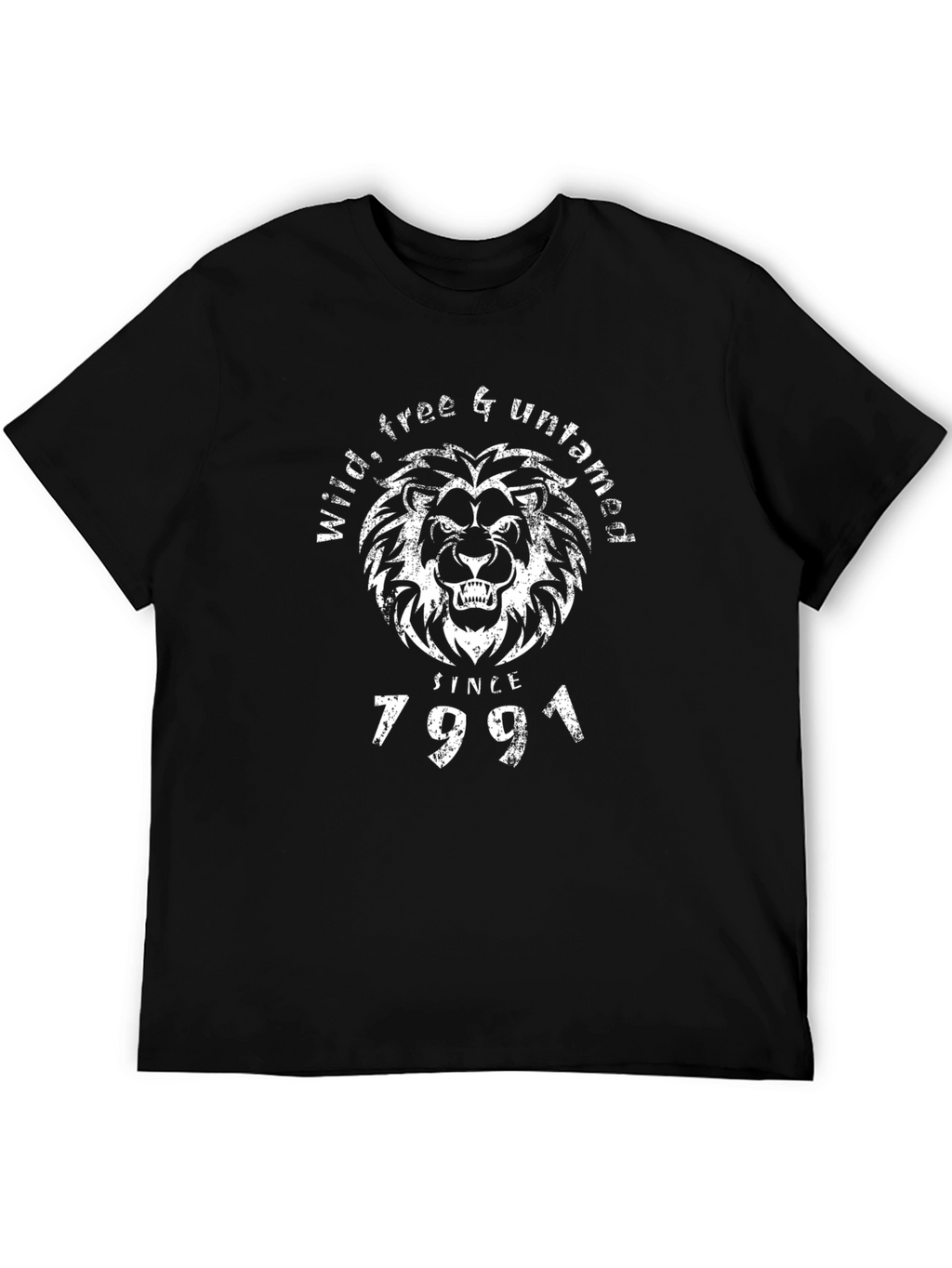 Wild & Untamed Lion Graphic Tee - Since 1991