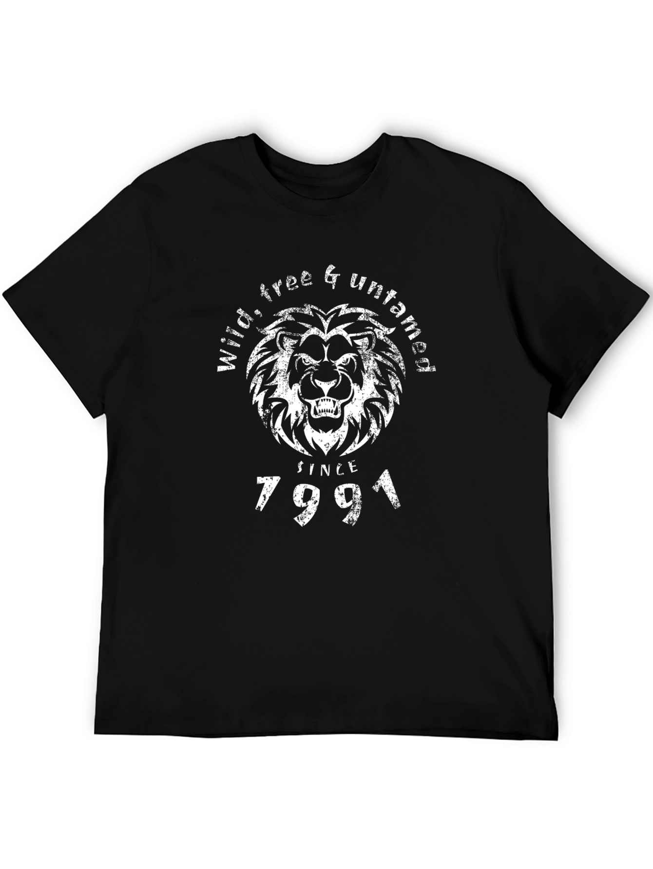 Wild & Untamed Lion Graphic Tee - Since 1991