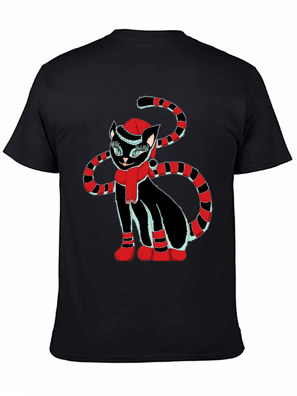 Festive Cat T-Shirt