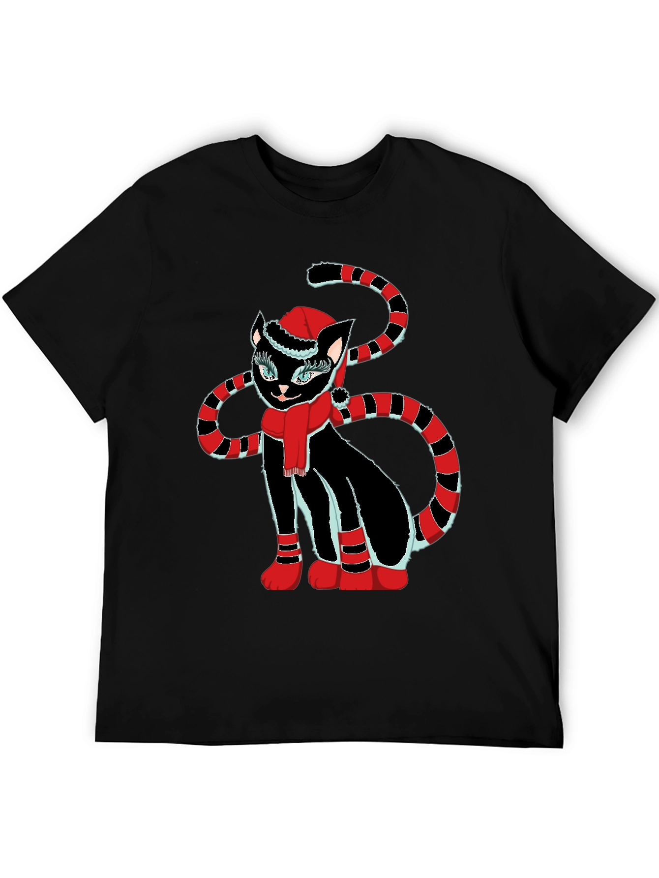 Festive Cat T-Shirt