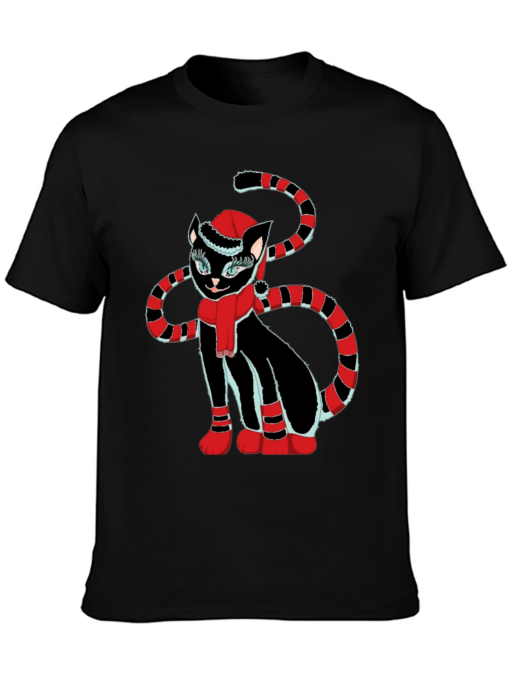 Festive Cat T-Shirt