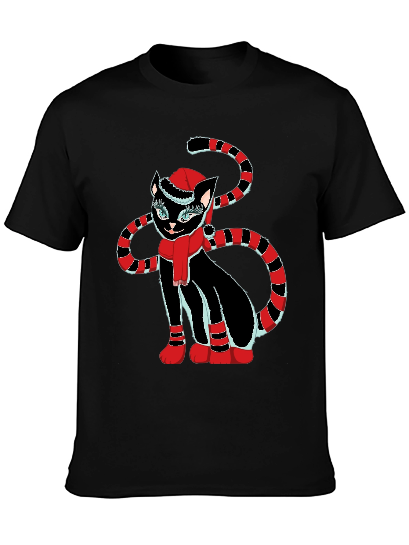 Festive Cat T-Shirt