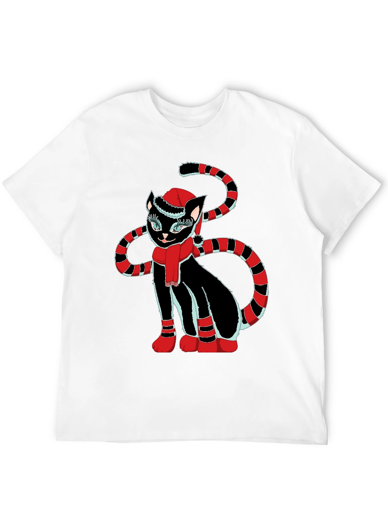 Festive Cat T-Shirt