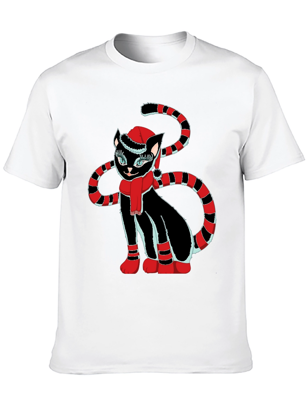 Festive Cat T-Shirt