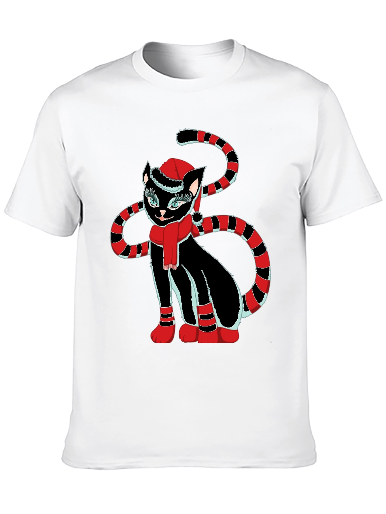 Festive Cat T-Shirt
